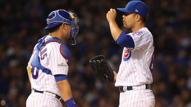 MLB: NLCS-Los Angeles Dodgers at Chicago Cubs
