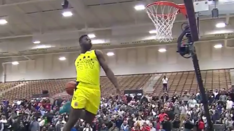 WATCH: Zion Williamson wins McDonald's All-American dunk contest