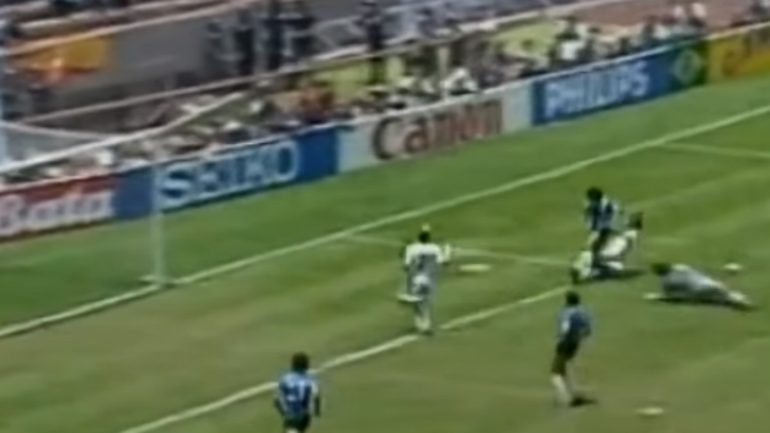 FIFA announced fan vote results for the best World Cup goal of all time, but it's not the right one