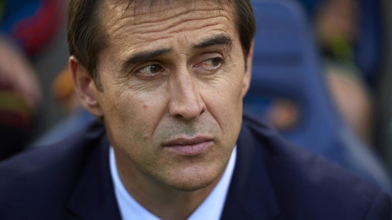 Real Madrid announce they will hire Spain national team manager Julen Lopetegui to take over following the World Cup