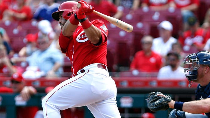 MLB: Spring Training-Texas Rangers at Cincinnati Reds