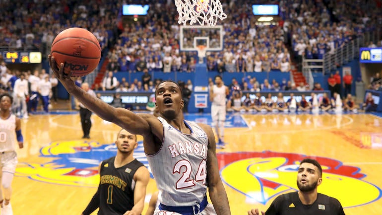 Lagerald Vick goes off, scores career-high 32 points in No. 2 Kansas' victory against Vermont