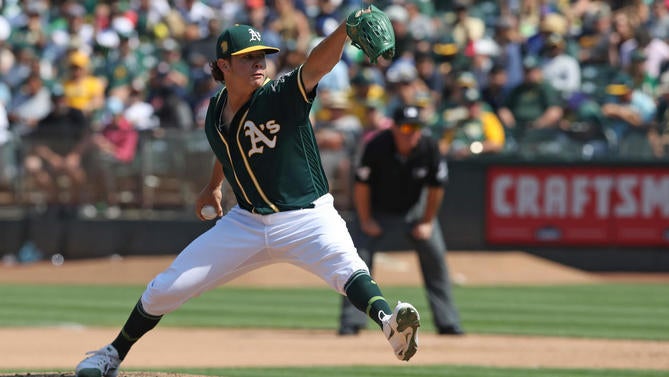 MLB: Houston Astros at Oakland Athletics