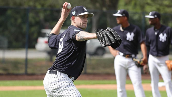 MLB: New York Yankees-Workouts