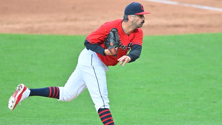 MLB: Chicago Cubs at Cleveland Indians
