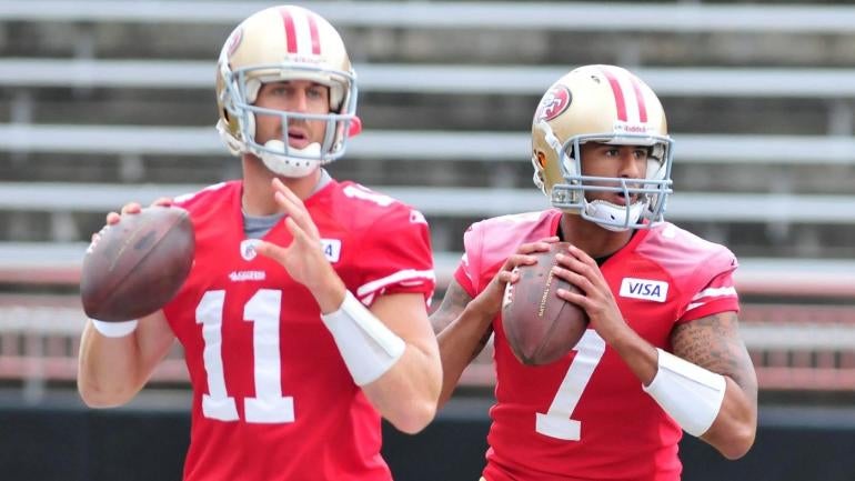 Alex Smith Colin Kaepernick San Francisco 49ers
