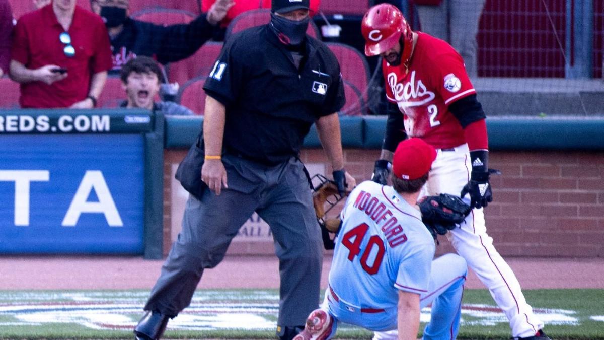 Reds' Nicholas Castellanos ejected after benches-clearing incident versus Cardinals - NewsOpener Reds' Nicholas Castellanos ejected after benches-clearing incident versus Cardinals