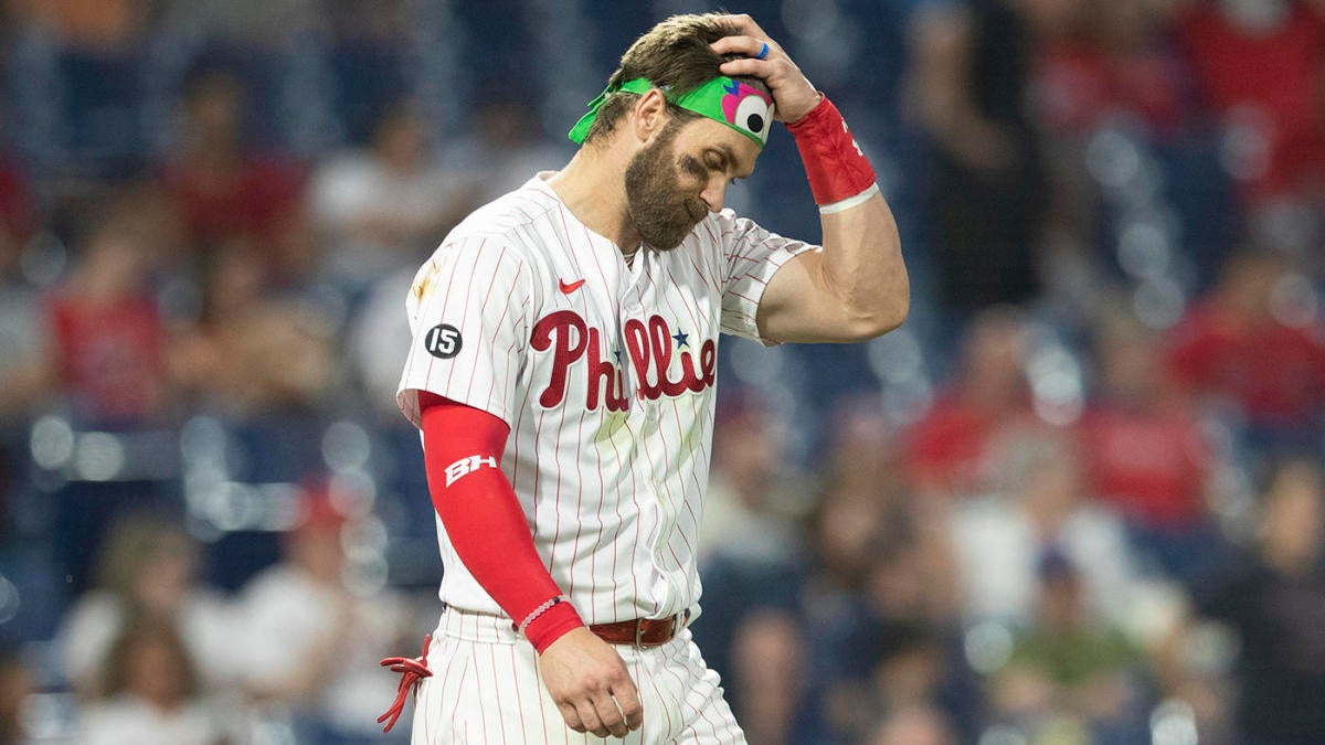 Bryce Harper injury latest: Phillies slugger lands on injured list with forearm contusion - NewsOpener Bryce Harper injury latest: Phillies slugger lands on injured list with forearm contusion