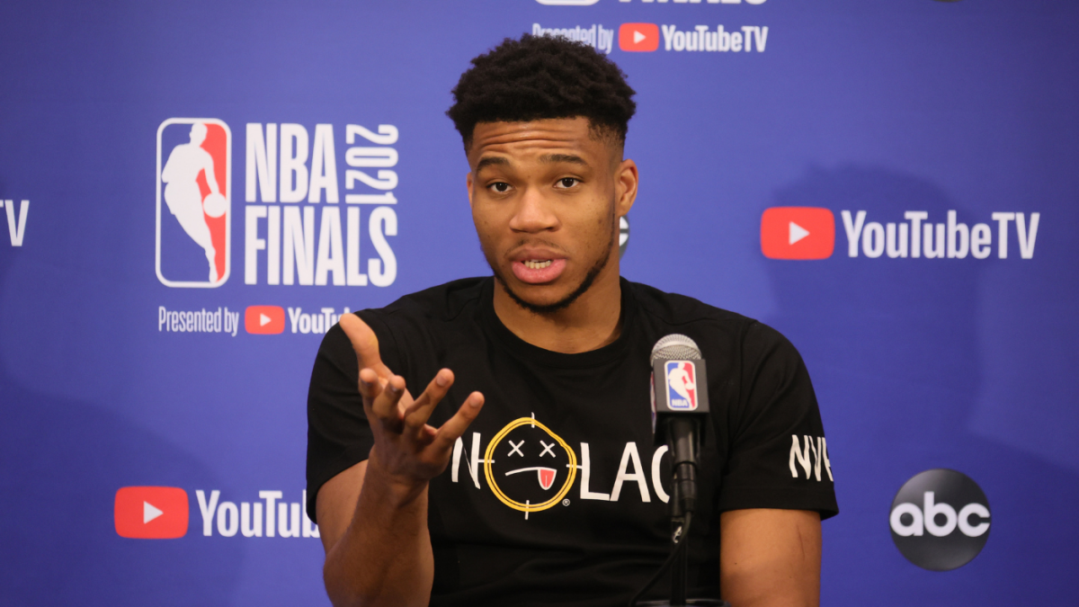 NBA Finals: Bucks' Giannis Antetokounmpo says he feared he'd be out 'for a year' after knee injury - NewsOpener NBA Finals: Bucks' Giannis Antetokounmpo says he feared he'd be out 'for a year' after knee injury