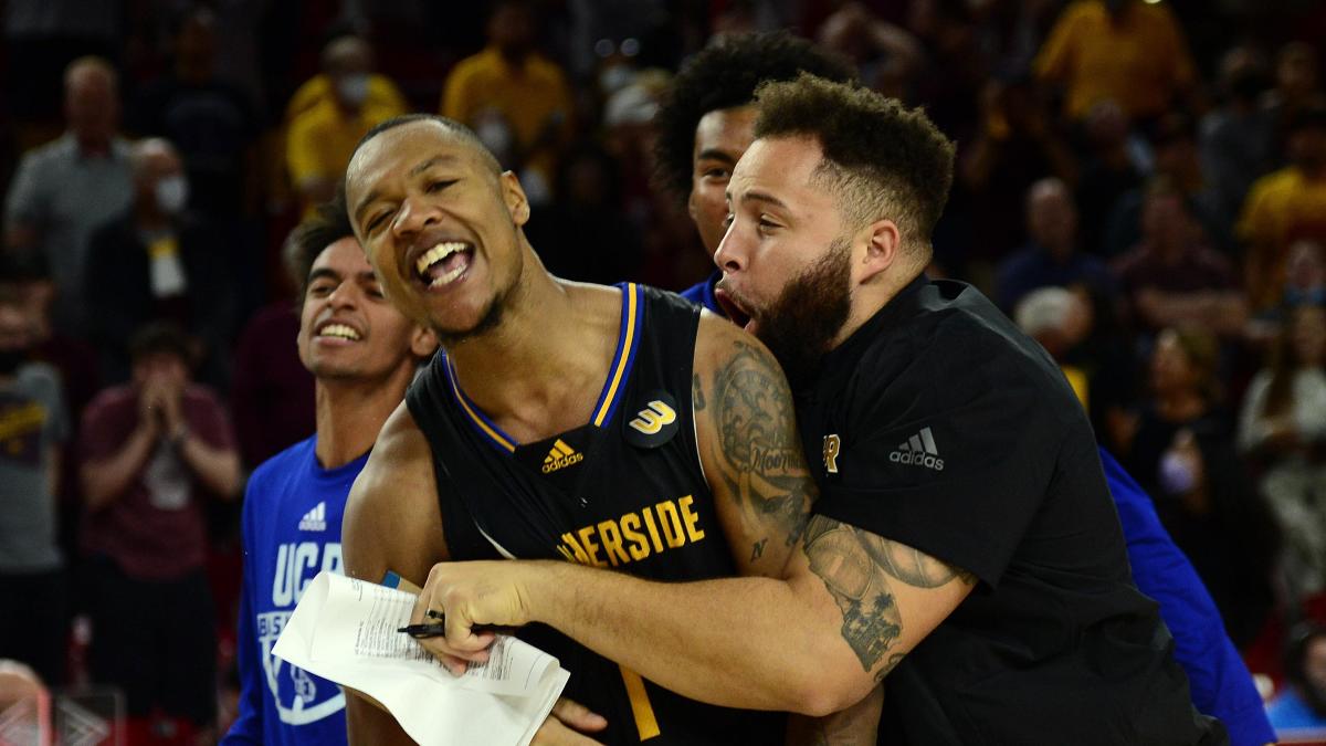 WATCH: UC-Riverside stuns Arizona State on 70-foot heave at the buzzer from JP Moorman