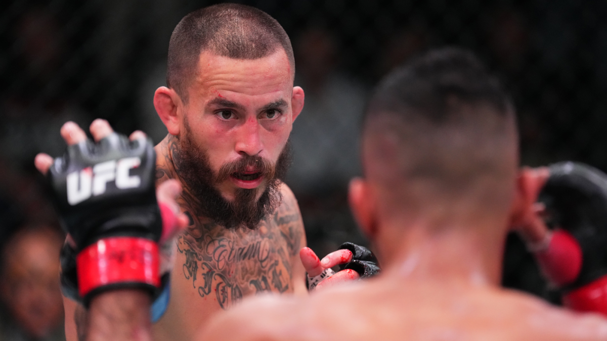 Translate this text to English. Output the result without any other text: UFC Fight Night results, highlights: Marlon Vera scores multiple knockdowns in dismantling of Rob Font