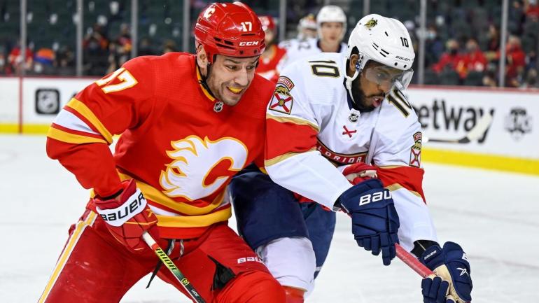 Milan Lucic Getty Anthony Duclair Flames Panthers