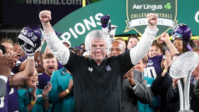 Northwestern Wildcats v Nebraska Cornhuskers - Aer Lingus College Football Classic