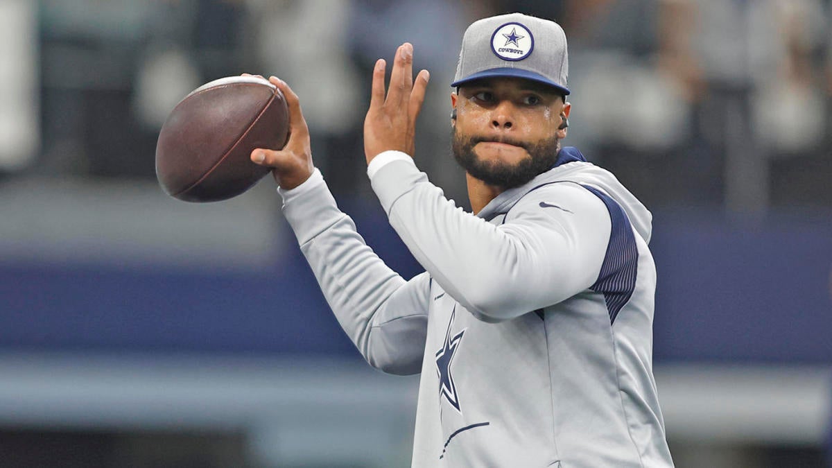 Cowboys' Dak Prescott says he felt 'great' throwing before Sunday night game, plans to play Week 7 vs. Lions