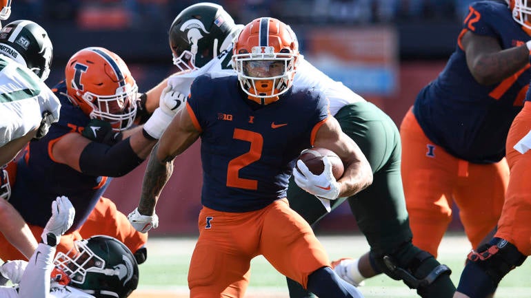COLLEGE FOOTBALL: NOV 05 Michigan State at Illinois