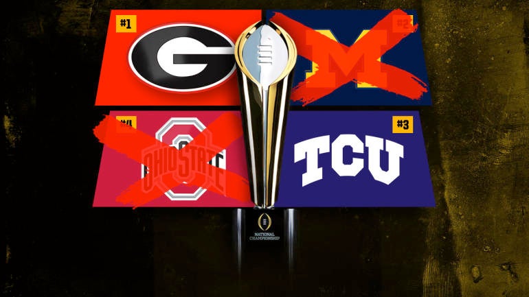 National Championship Game Predictions Odds Georgia Vs Tcu