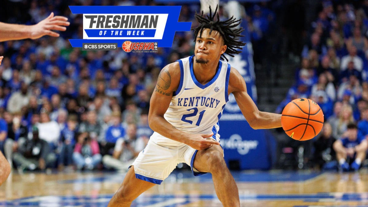Ranking college basketball's best freshmen: Kentucky's D.J. Wagner earns Freshman of the Week honors
