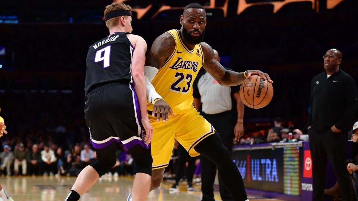 LeBron James injury update Lakers star out vs. Bucks due to sore ankle