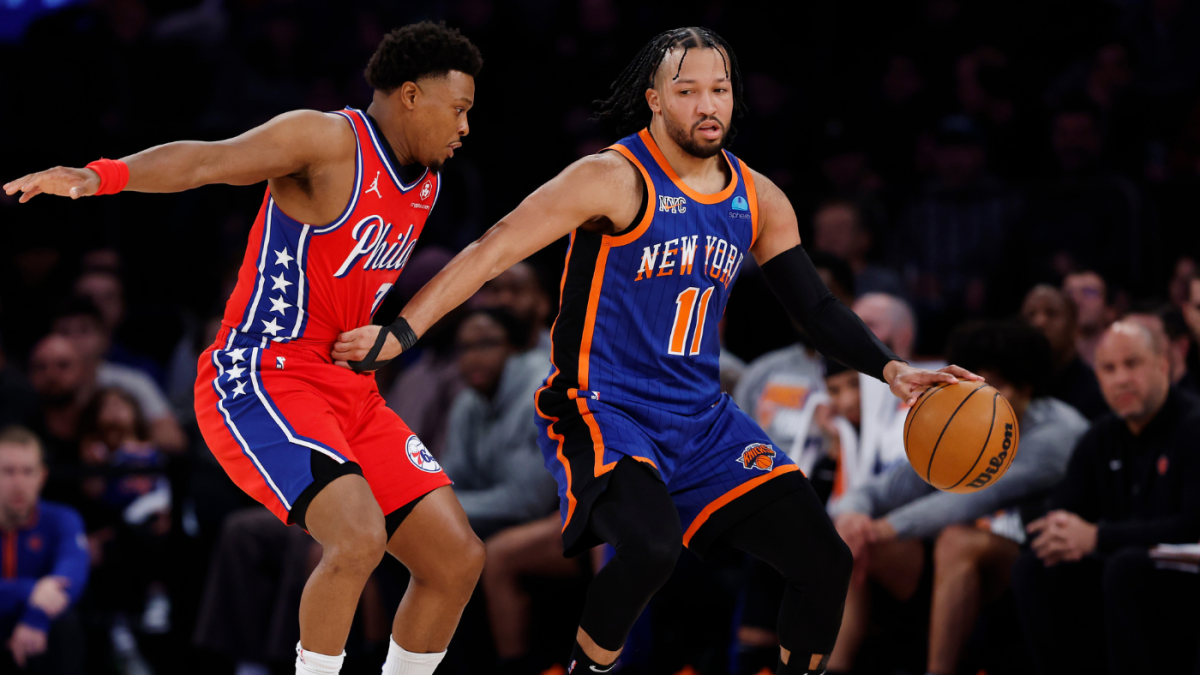 Jalen Brunson says he played 'like dogs---' as Knicks lose to 76ers in NBA's lowest-scoring game since 2016