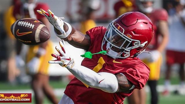 Usc Fall Camp Player Highlights Wide Receiver Zachariah Branch