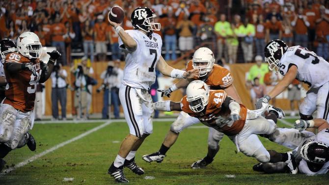 NCAA Football: Texas A&M at Texas