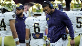Notre Dame official: Team dealing with 'virus or flu,' 'no impact' expected in CFP semifinal vs. Penn State