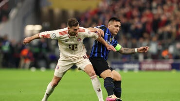 FC Bayern München v FC Internazionale Milano - UEFA Champions League 2024/25 Quarter Final First Leg