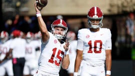 Inside Alabama's 2025 QB battle: Where Ty Simpson, Austin Mack, Keelon Russell stand entering spring game