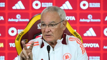 AS Roma Training Session & Press Conference