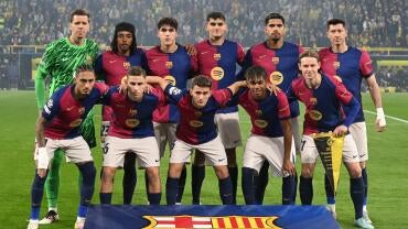 Borussia Dortmund v FC BarcelonaBorussia Dortmund v FC Barcelona - UEFA Champions League 2024/25 Quarter Final Second Leg