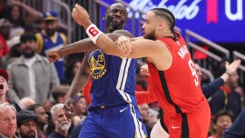 Draymond Green: Game 2 vs. Rockets 'was a little bit less physical than Game 1' despite Jimmy Butler's injury