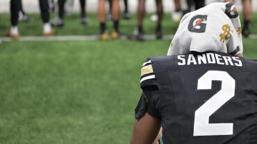 The Colorado Buffaloes play the Brigham Young Cougars in the Valero Alamo Bowl