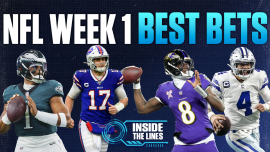 Dallas Cowboys at Philadelphia Eagles Inside the Lines Best Bets: Take Eagles Over 27.5 Points