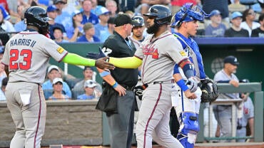 MLB: JUL 29 Braves at Royals