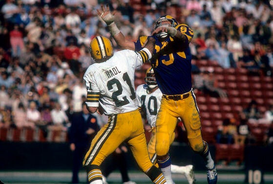 Green Bay Packers v Los Angeles Rams