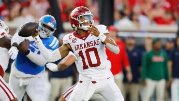 COLLEGE FOOTBALL: SEP 13 Arkansas at Ole Miss