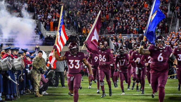 COLLEGE FOOTBALL: NOV 30 Virginia at Virginia Tech