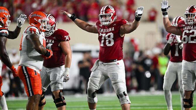 COLLEGE FOOTBALL: SEP 20 Illinois at Indiana