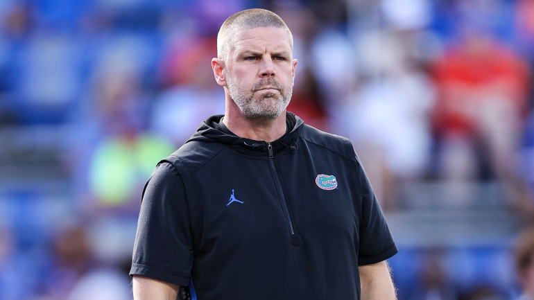 Florida coach Billy Napier before the Mississippi State game -- one day before his firing