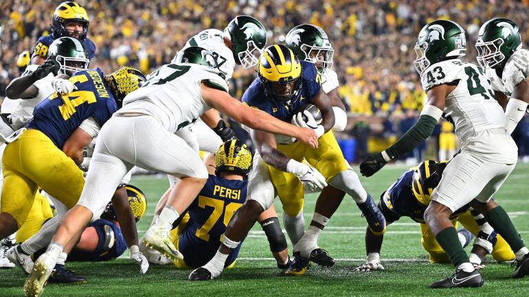 COLLEGE FOOTBALL: OCT 26 Michigan State at Michigan