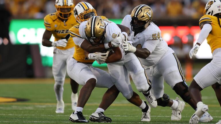 COLLEGE FOOTBALL: SEP 21 Vanderbilt at Missouri