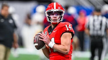 COLLEGE FOOTBALL: NOV 28 Invesco QQQ Atlanta Gridiron Classic Georgia vs Georgia Tech