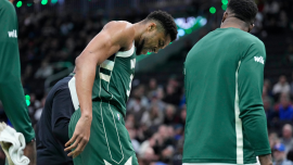 Giannis Antetokounmpo injury: Bucks star to miss 2-4 weeks with right calf strain, per report