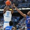 NCAA Basketball: Kansas at North Carolina