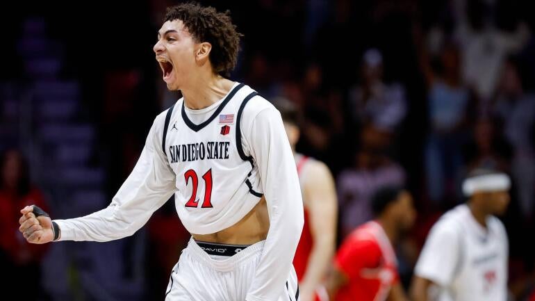 San Diego State v New Mexico mens basketball