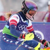 Olympics: Alpine Skiing-Womens Team Combined