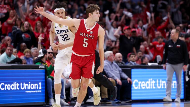 COLLEGE BASKETBALL: MAR 15 MAC Tournament Akron vs Miami (OH)