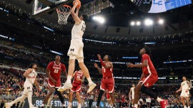 Nate Oats uses Charles Bediako as bizarre excuse for Alabama roster that couldn't measure up to Michigan