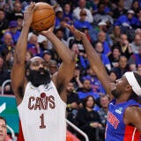 NBA: Playoffs-Cleveland Cavaliers at Detroit Pistons