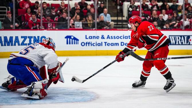 Montreal Canadiens v Carolina Hurricanes